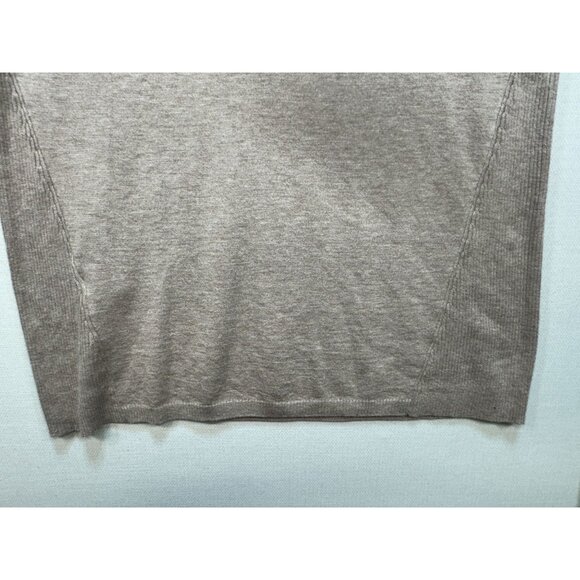 Chico's Womens Easywear Rayon Tank Top Summer Size 2 US L Solid Tan Lightweight - Picture 8 of 9